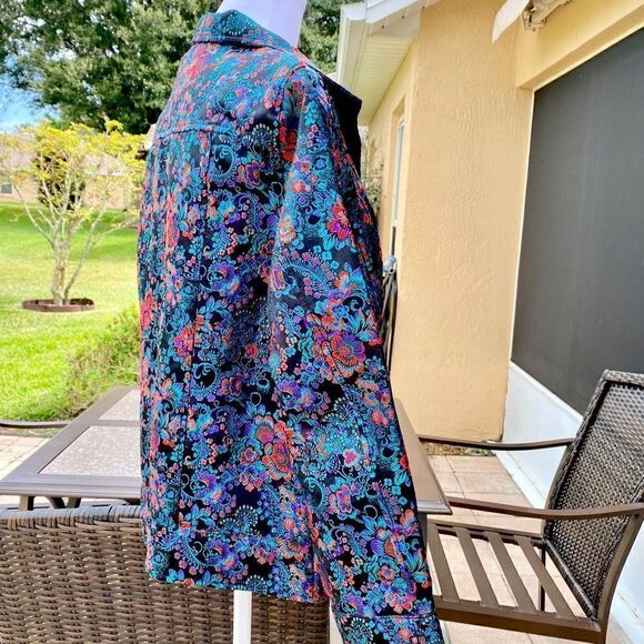 NEW BUTTON DOWN SINGLE BREASTED JACKET W/DROP POCKETS by DRAPER’S & DAMON’S PM - Picture 14 of 16